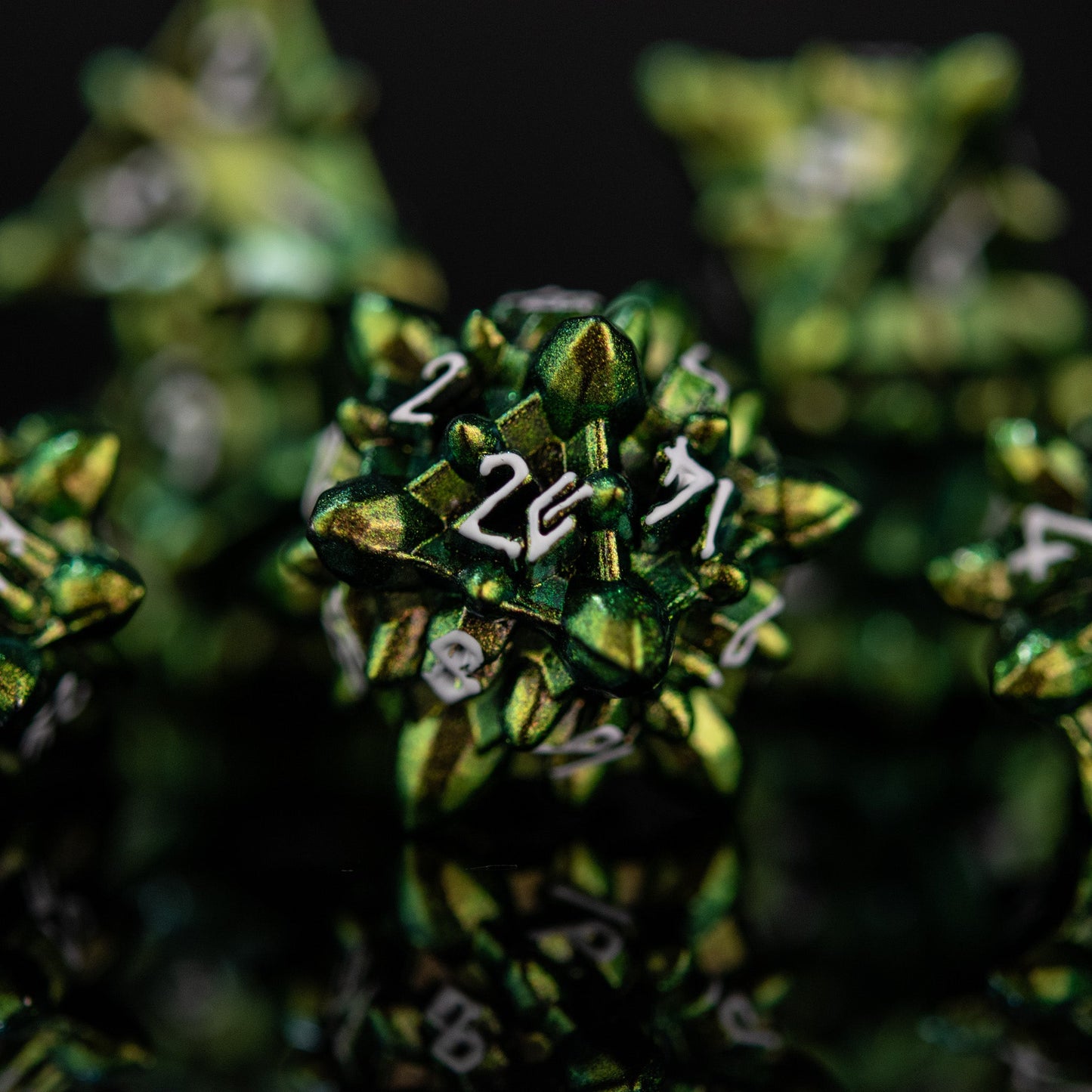 Asteroid Fields Metal Dice Set - Vesta