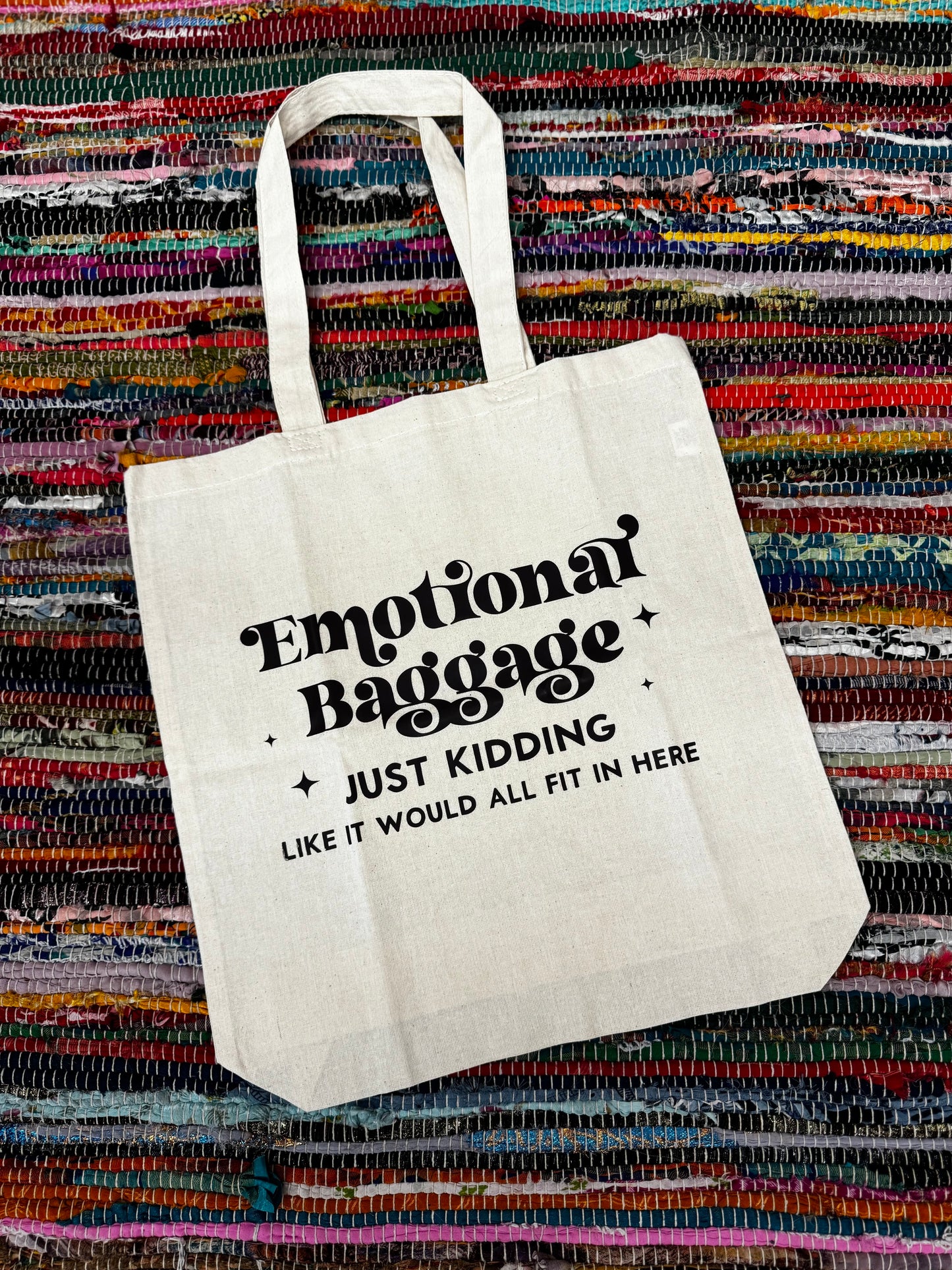 Emotional Baggage Tote Bag by Adam Creations LLC