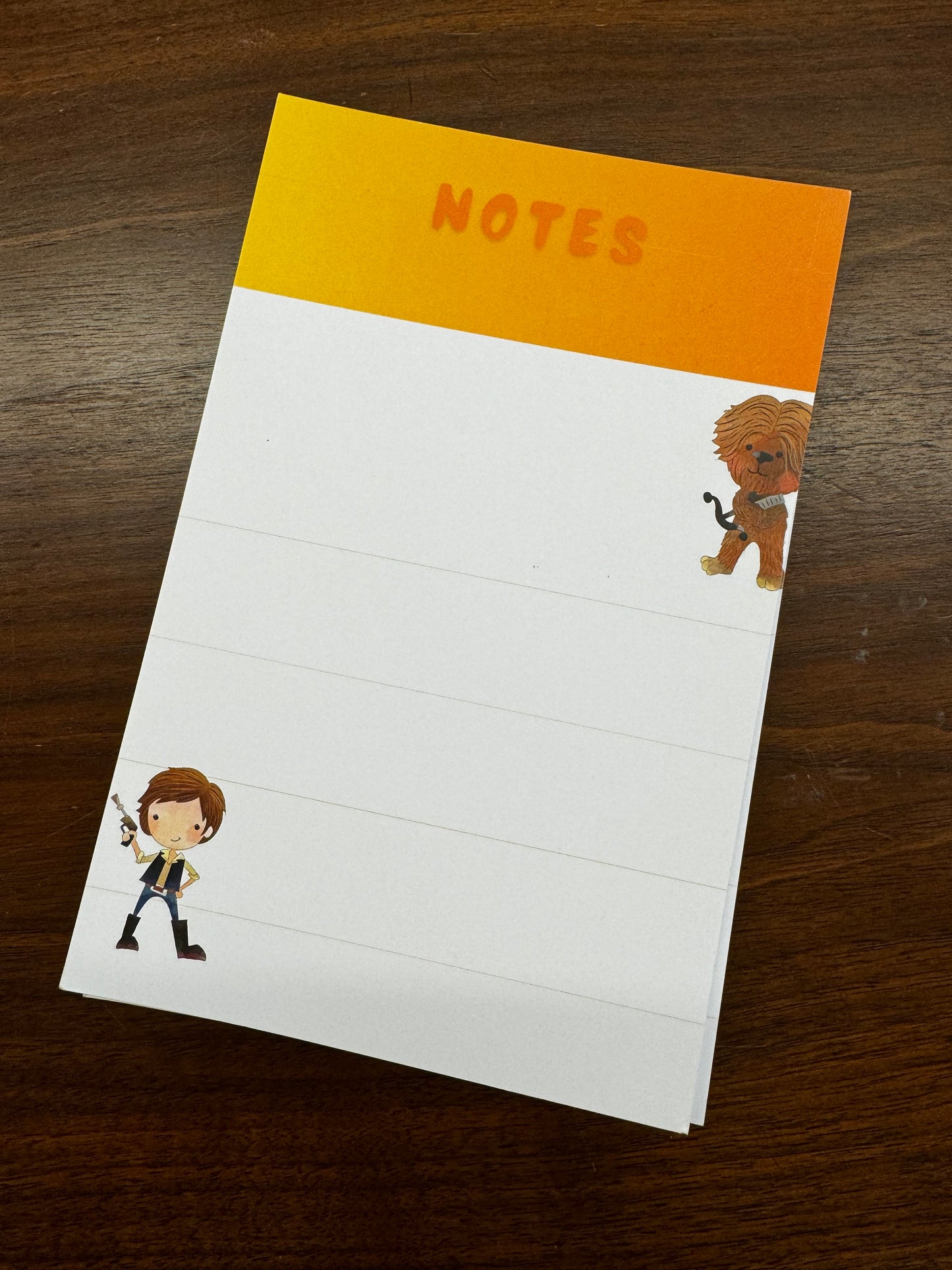 Star Wars Note Pads by Adam Creations LLC