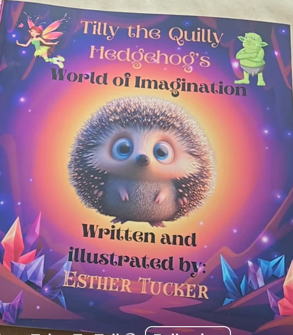 Tilly The Quilly Hedgehog's World of Imagination by Esther Tucker