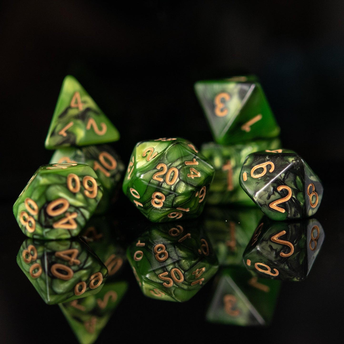 Witch of the Wood Acrylic Dice Set