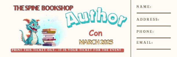 2025 AuthorCon Ticket.