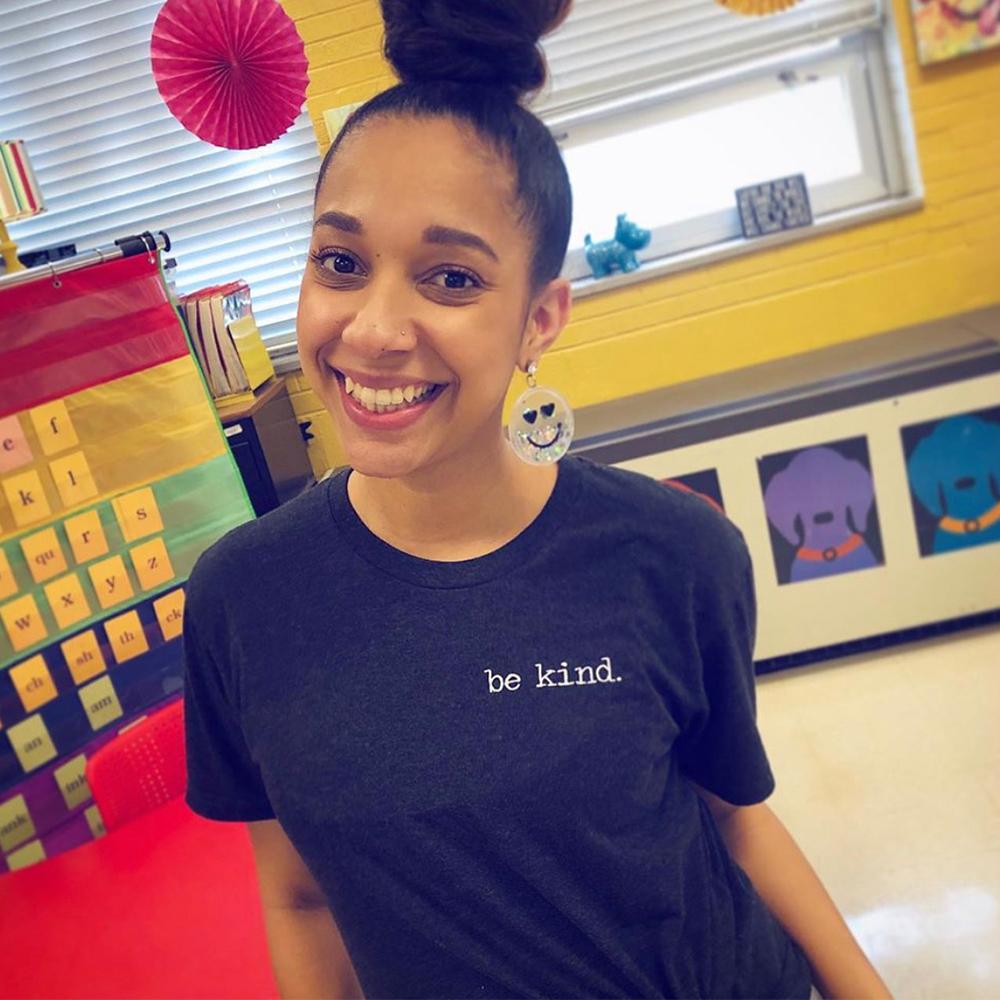 Be Kind Embroidered Classic Tee