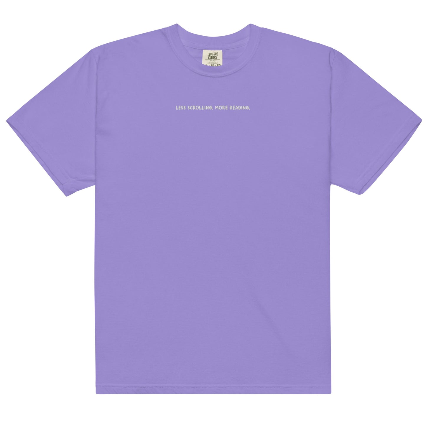 KC x Comfort Colors Less Scrolling Tee
