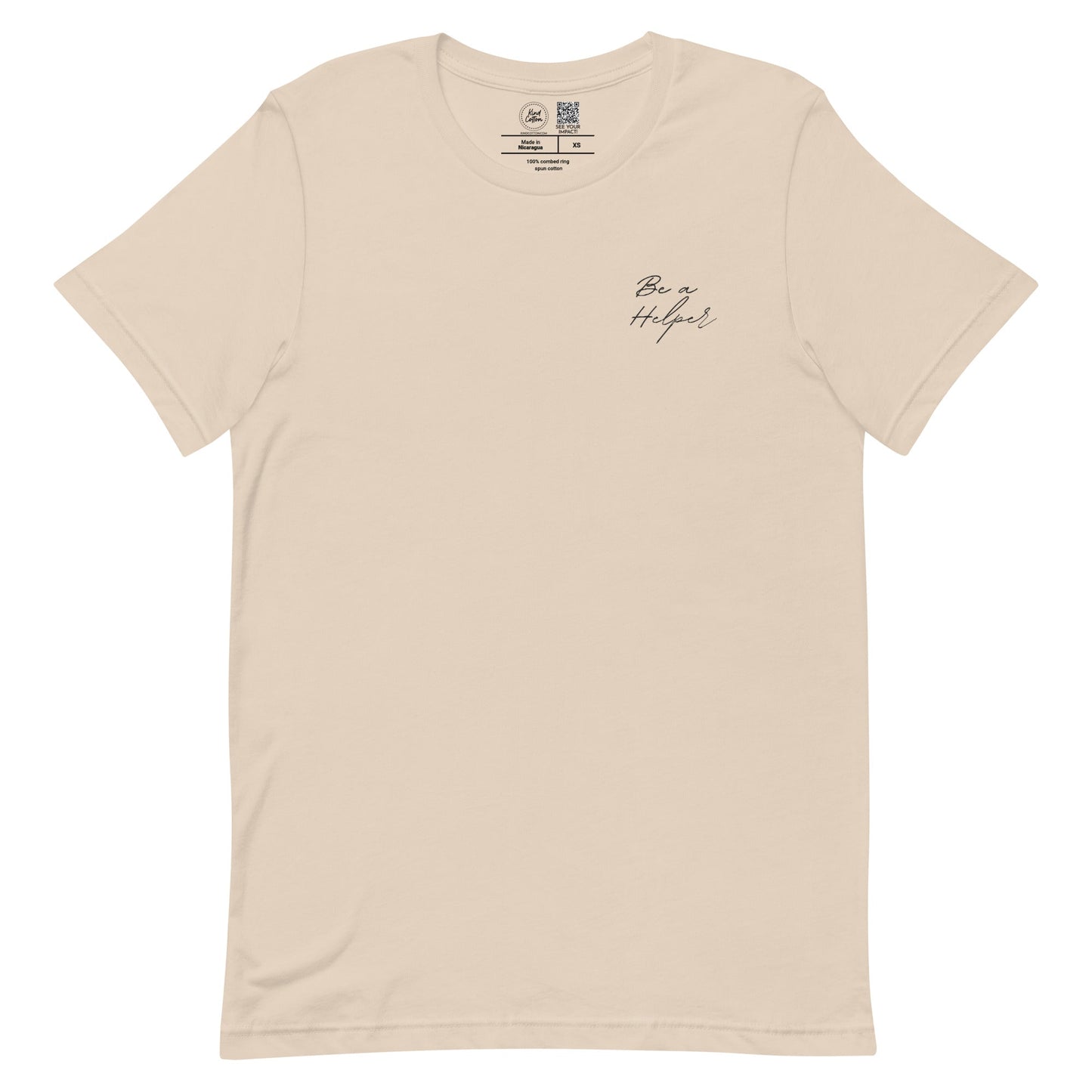 Be a Helper Embroidered Classic Tee
