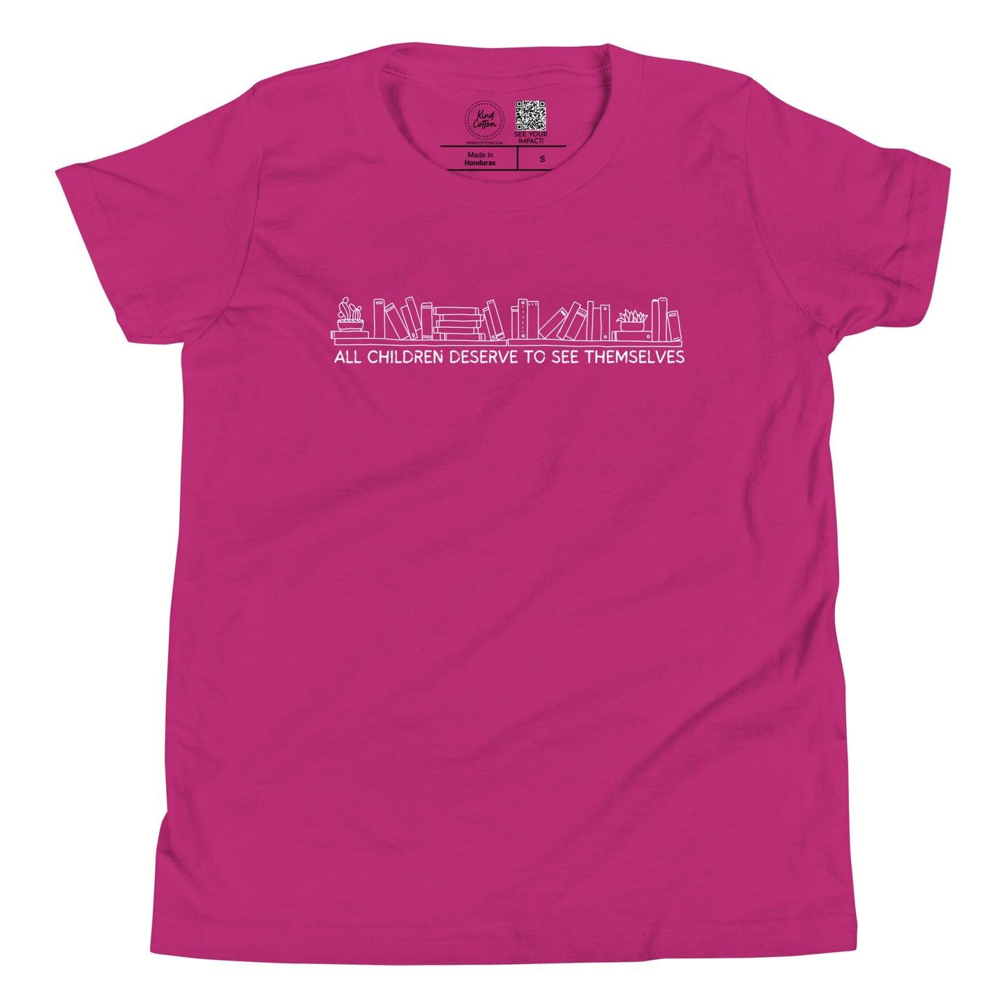 All Children Deserve to See Themselves Kids Tee