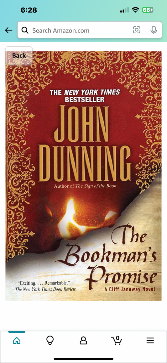 The Bookman's Promise by John Dunning