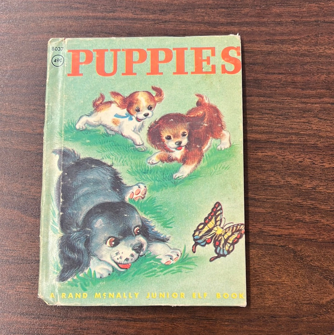 Puppies Board Book by Rand McNally Junior Elf Books